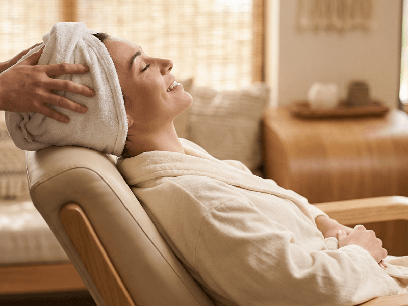 Relaxing Spa Moment